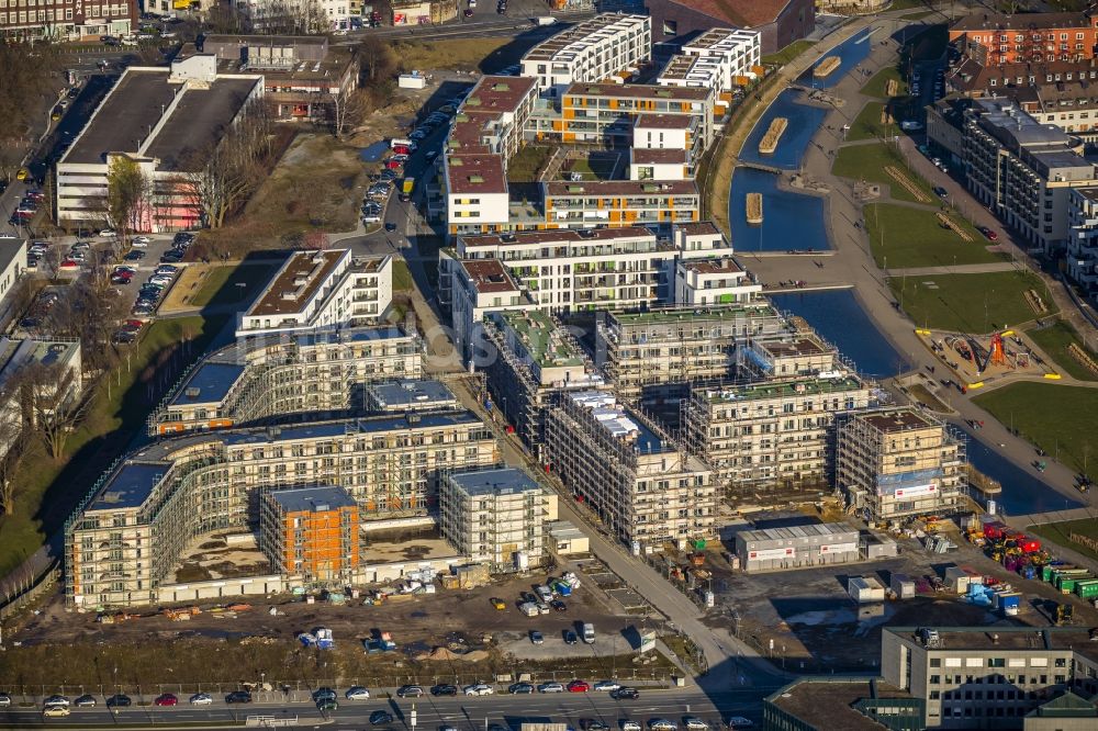 Luftbild Essen - Wohngebiets- Siedlung in Essen im Bundesland Nordrhein-Westfalen