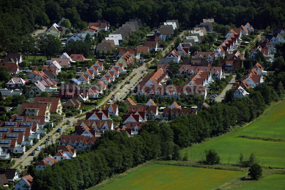 Graal-Müritz von oben - Wohngebiets- Siedlung in Graal-Müritz im Bundesland Mecklenburg-Vorpommern