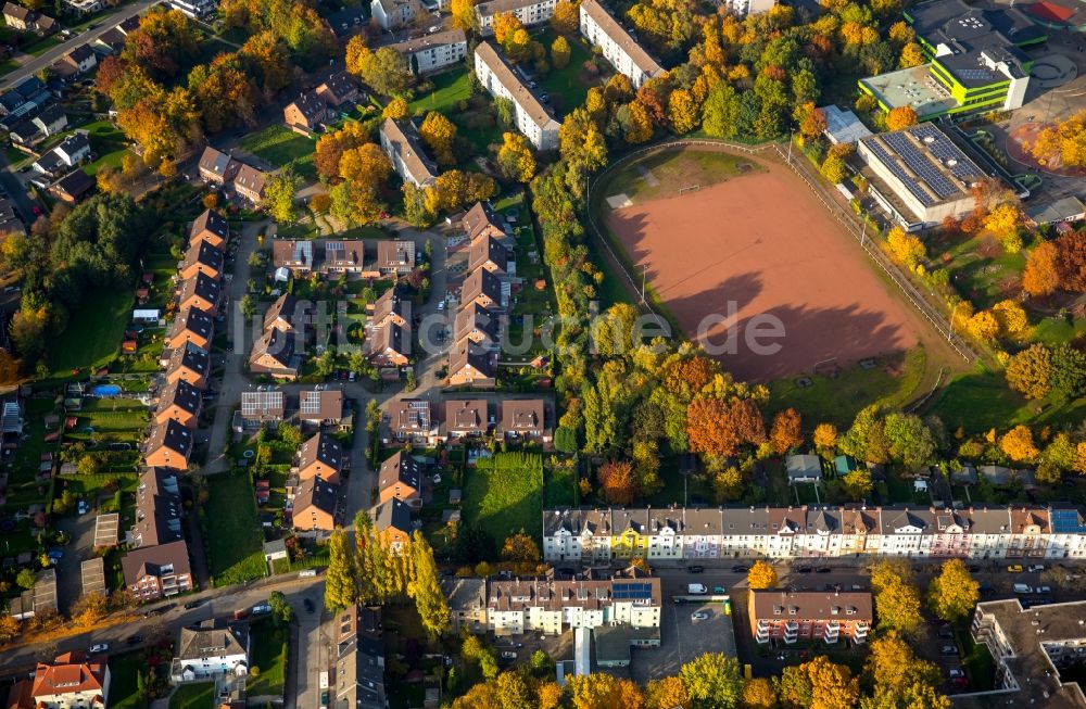 Luftbild Brauck - Wohngebiets- Siedlung im herbstlichen Brauck im Bundesland Nordrhein-Westfalen