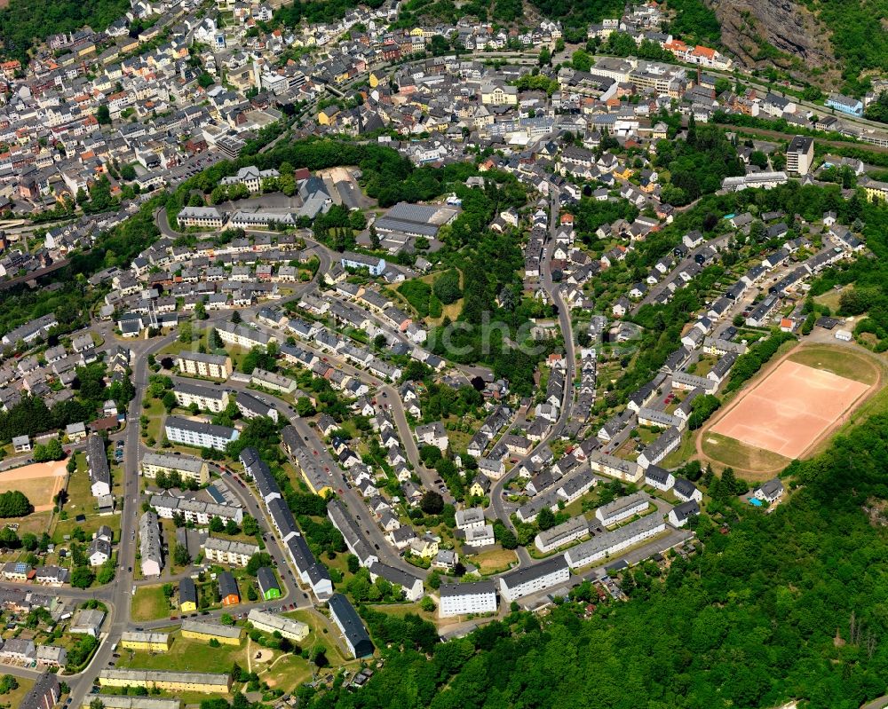 Luftbild Idar-Oberstein - Wohngebiets- Siedlung in Idar-Oberstein im Bundesland Rheinland-Pfalz