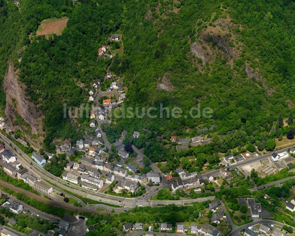 Idar-Oberstein von oben - Wohngebiets- Siedlung in Idar-Oberstein im Bundesland Rheinland-Pfalz