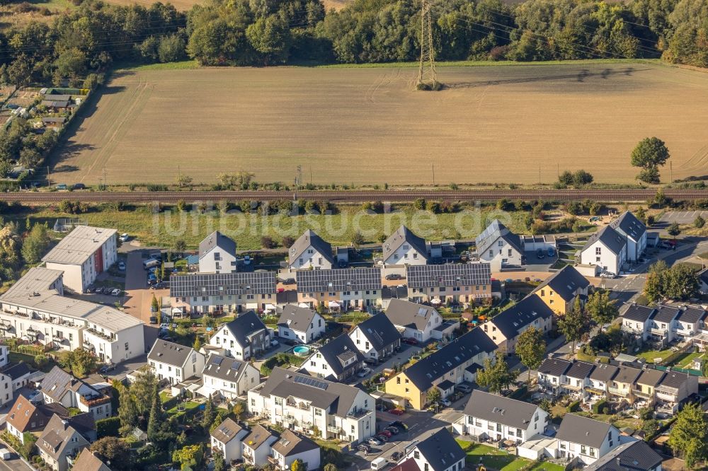 Luftbild Massen - Wohngebiets- Siedlung in Massen im Bundesland Nordrhein-Westfalen, Deutschland