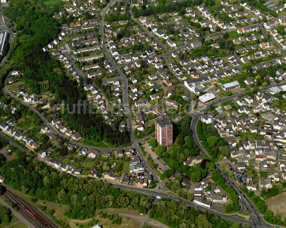 Luftbild Neuwied - Wohngebiets- Siedlung in Neuwied im Bundesland Rheinland-Pfalz