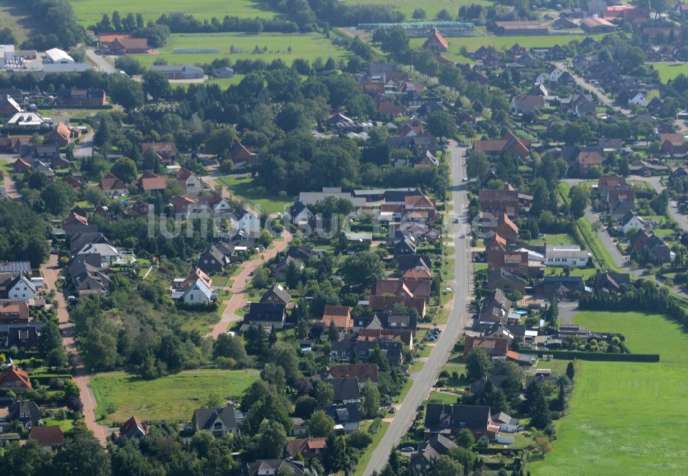 Luftbild Rehburg-Loccum - Wohngebiets- Siedlung in Rehburg-Loccum im Bundesland Niedersachsen