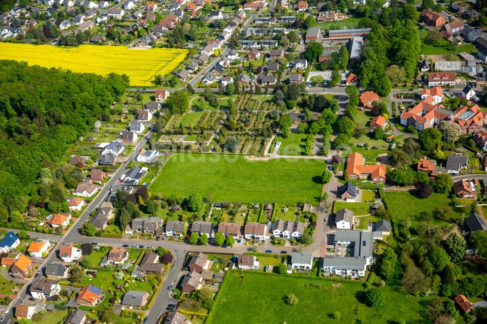 Rhynern von oben - Wohngebiets- Siedlung in Rhynern im Bundesland Nordrhein-Westfalen