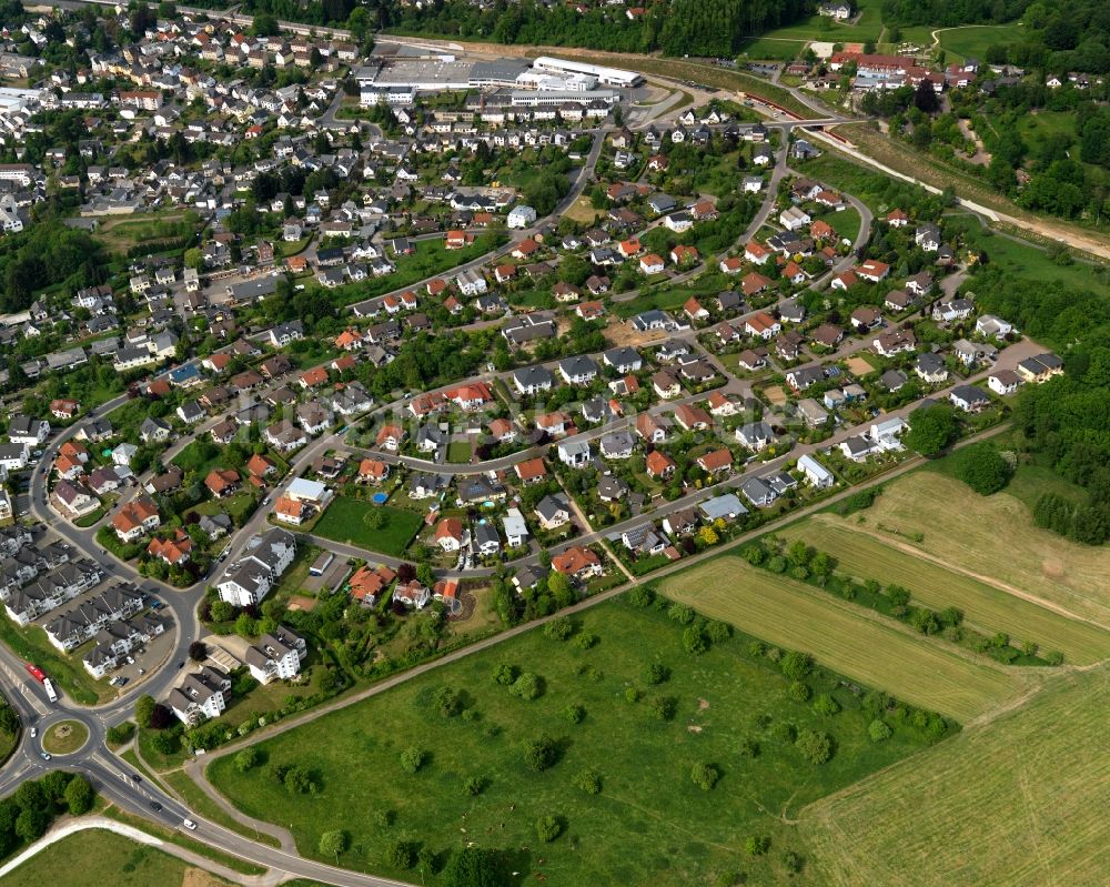 Luftaufnahme Scheuerfeld, Höhr - Wohngebiets- Siedlung in Scheuerfeld, Höhr im Bundesland Rheinland-Pfalz