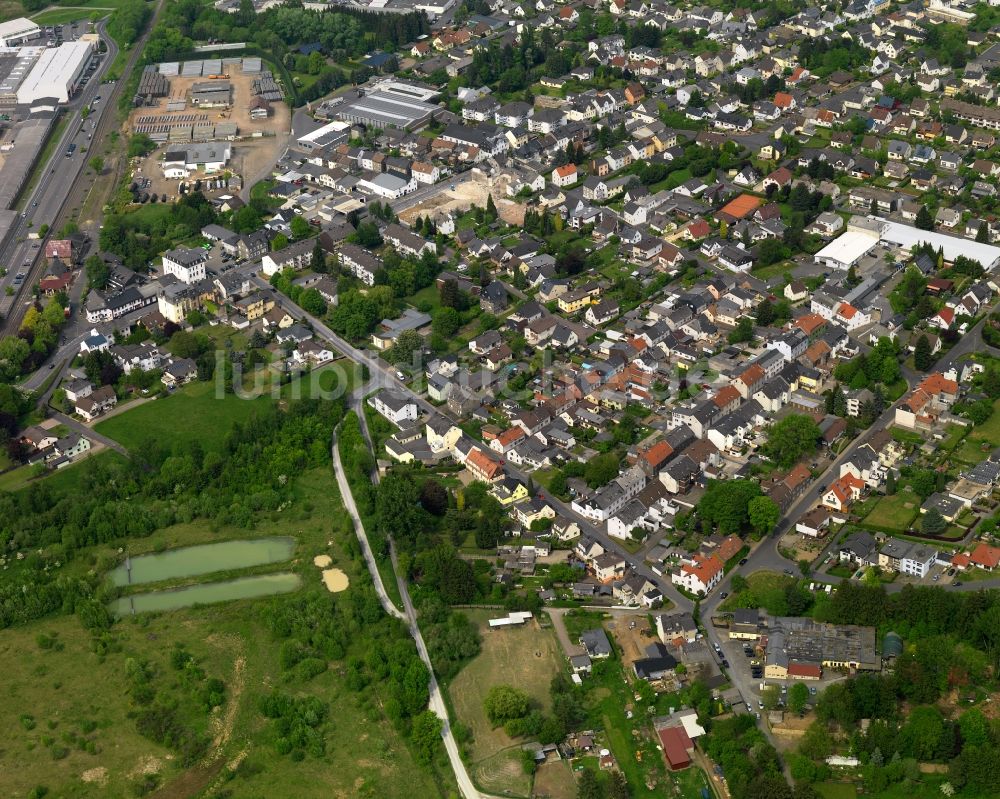 Luftaufnahme Wirges - Wohngebiets- Siedlung in Wirges im Bundesland Rheinland-Pfalz