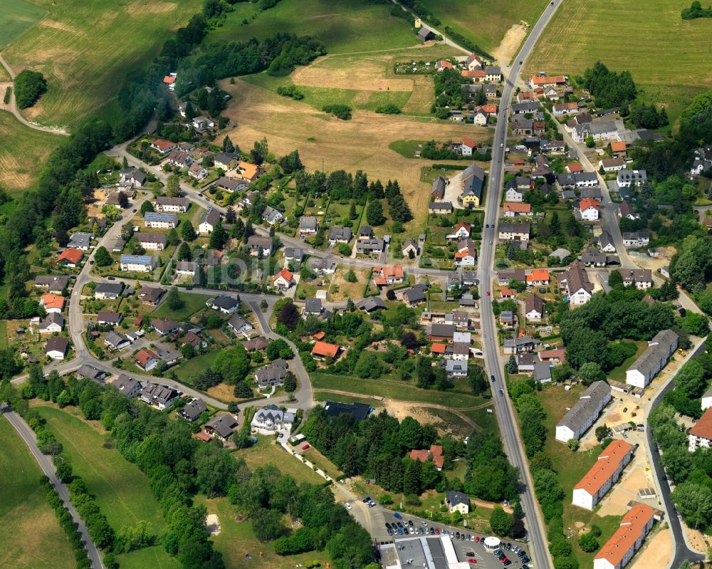 Luftaufnahme Birkenfeld - Wohngebäude in Birkenfeld im Bundesland Rheinland-Pfalz