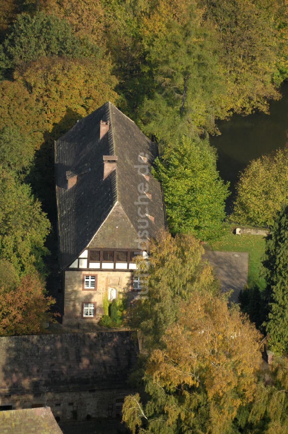 Marienmünster aus der Vogelperspektive: Wohnhaus an der Abtei 10 in 37696 Marienmünster