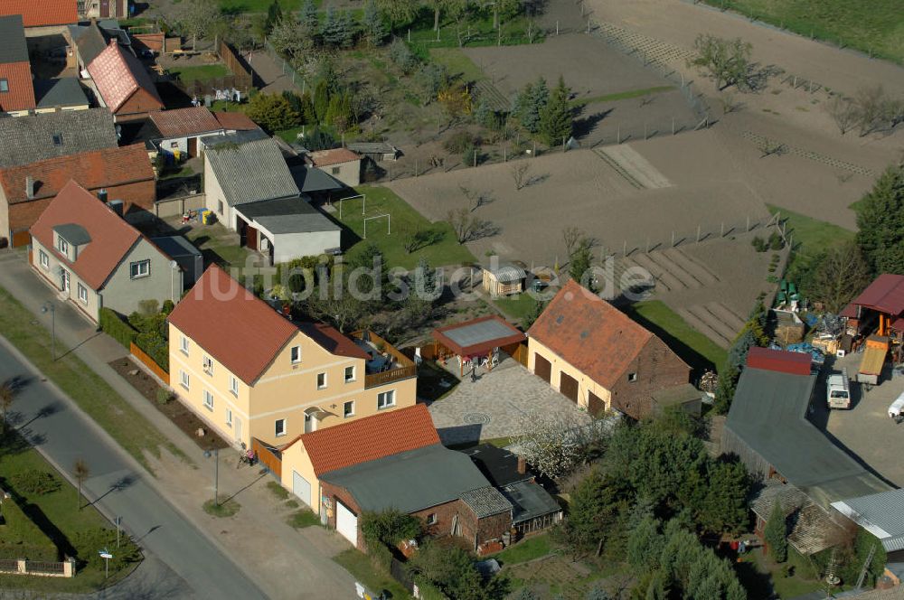 Luftaufnahme Angern - Wohnhaus in Angern bei Wolmirstedt