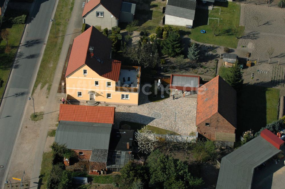 Luftaufnahme Angern - Wohnhaus in Angern bei Wolmirstedt