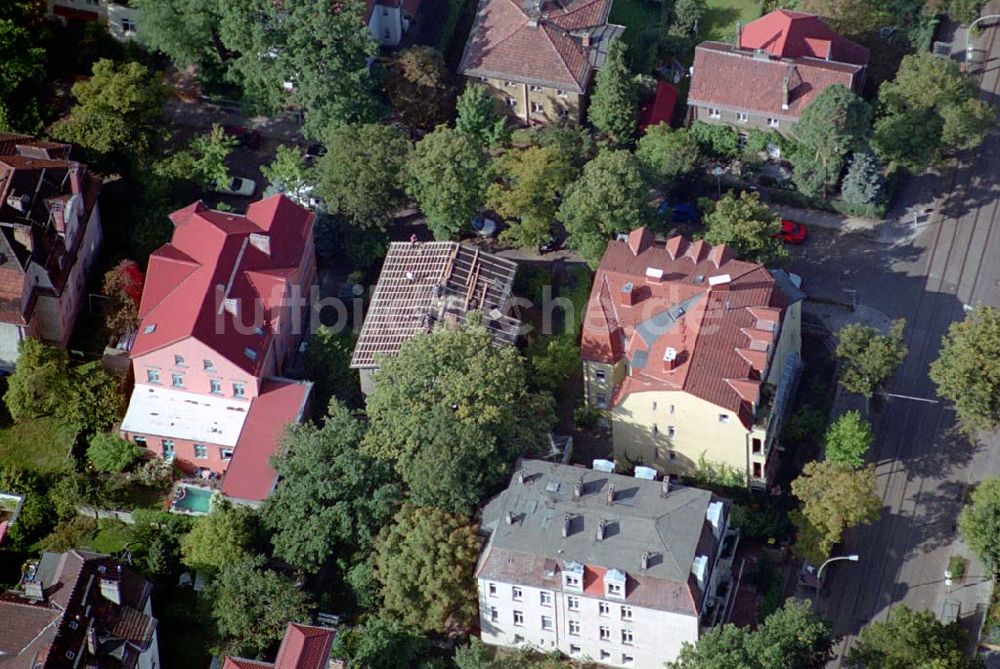 Luftaufnahme Berlin-Karlshorst - Wohnhaus Ehrlichstraße Ecke Stühliger Straße