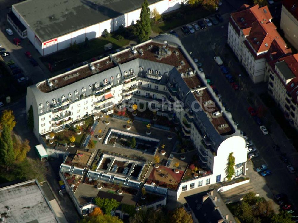 Berlin- Lichtenberg von oben - Wohnhaus in Lichtenberg