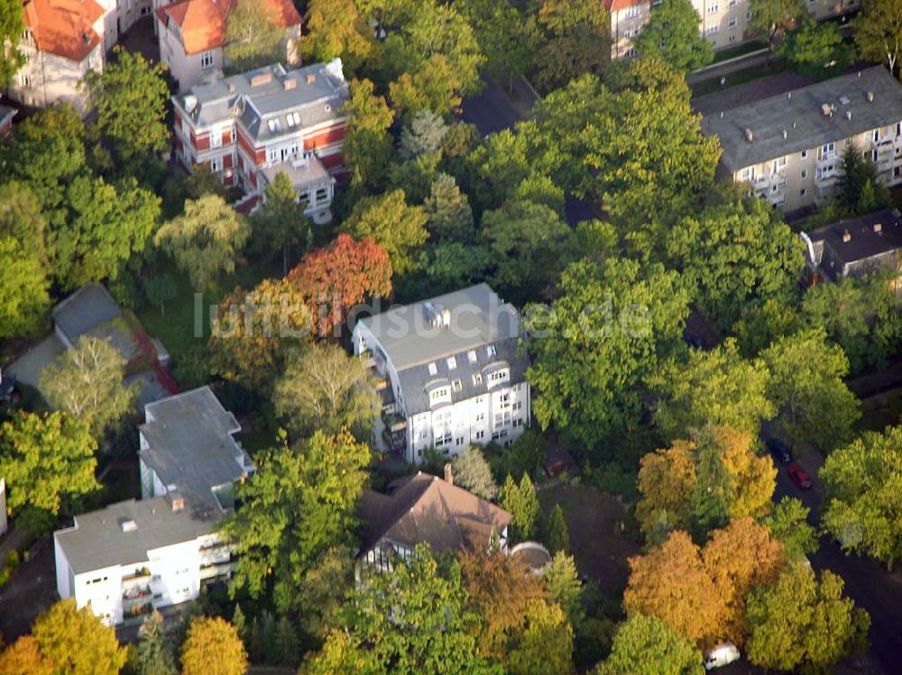 Luftbild Lichtenrade - Wohnhaus in Lichtenrade.