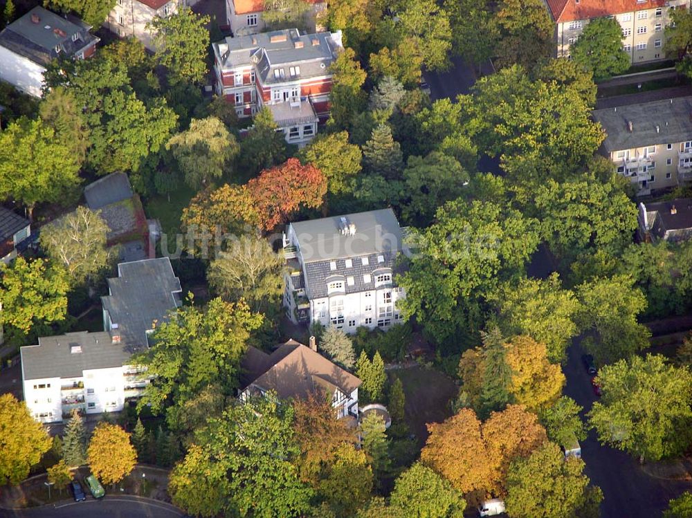 Luftaufnahme Lichtenrade - Wohnhaus in Lichtenrade.