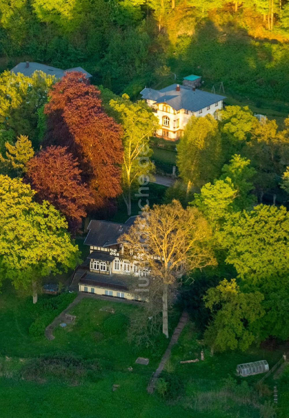 Stuer von oben - Wohnhaus in Stuer im Bundesland Mecklenburg-Vorpommern