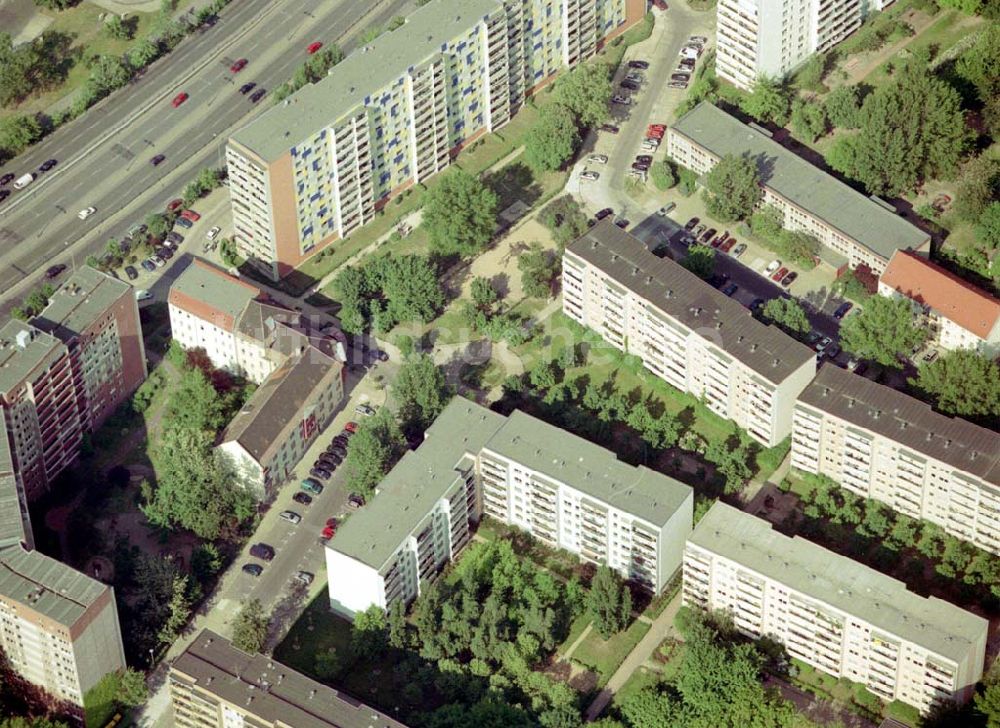 Berlin Lichtenberg aus der Vogelperspektive: Wohnhausanlage der PRIMA Wohnbauten