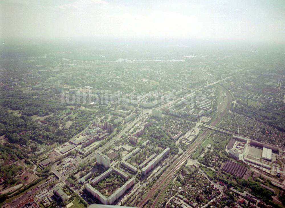 Luftbild Berlin Lichtenberg - Wohnhausanlage der PRIMA Wohnbauten