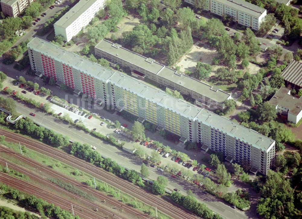 Berlin Lichtenberg von oben - Wohnhausanlage der PRIMA Wohnbauten