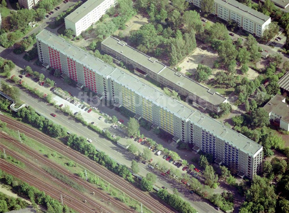 Berlin Lichtenberg aus der Vogelperspektive: Wohnhausanlage der PRIMA Wohnbauten