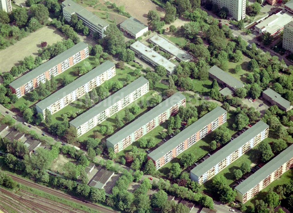 Berlin Lichtenberg von oben - Wohnhausanlage der PRIMA Wohnbauten