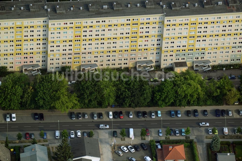 Luftaufnahme Berlin - Wohnhausanlage an der Wendenschloßstraße im Ortsteil Köpenick im Bezirk Treptow-Köpenick in Berlin