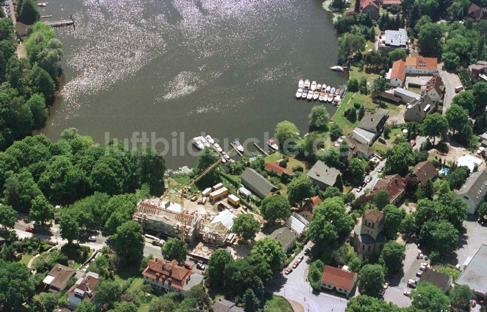 Berlin - Wannsee aus der Vogelperspektive: Wohnhausbau in Berlin-Wannsee