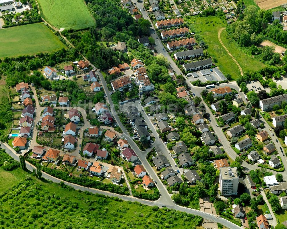 Luftbild Bad Kreuznach - Wohnhäuser in Bad Kreuznach im Bundesland Rheinland-Pfalz