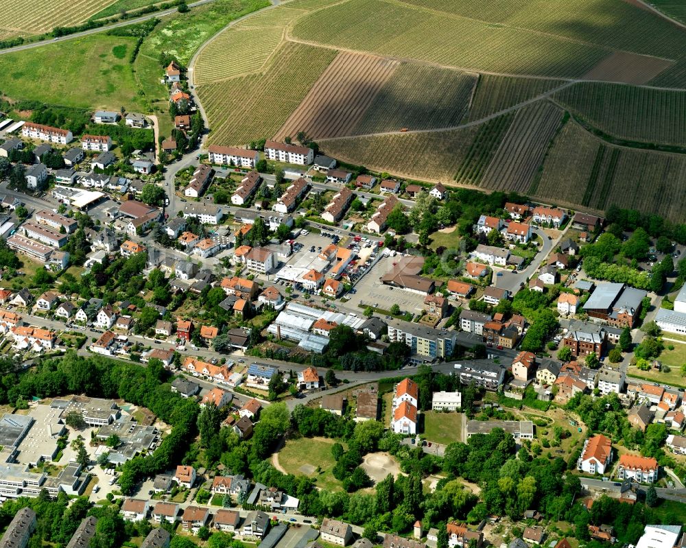 Luftaufnahme Bad Kreuznach - Wohnhäuser in Bad Kreuznach im Bundesland Rheinland-Pfalz