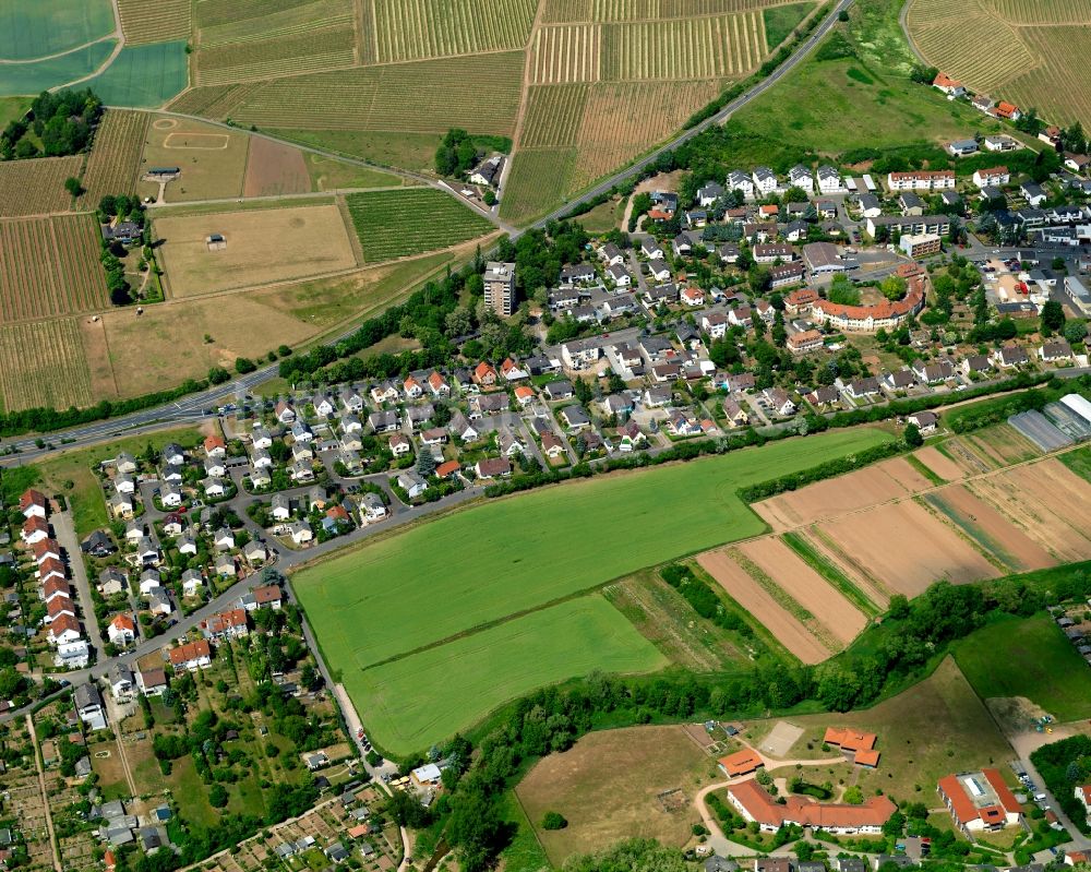 Luftbild Bad Kreuznach - Wohnhäuser in Bad Kreuznach im Bundesland Rheinland-Pfalz