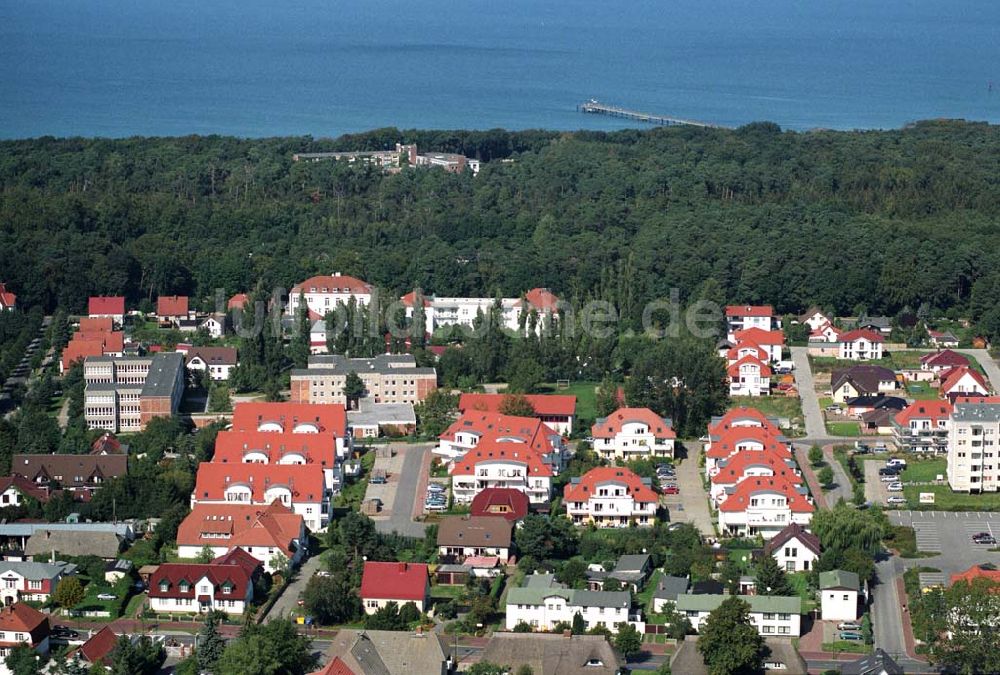 Luftaufnahme Graal-Müritz - Wohnhäuser am Bauland Eselswiese der HAWO KG in Graal-Müritz