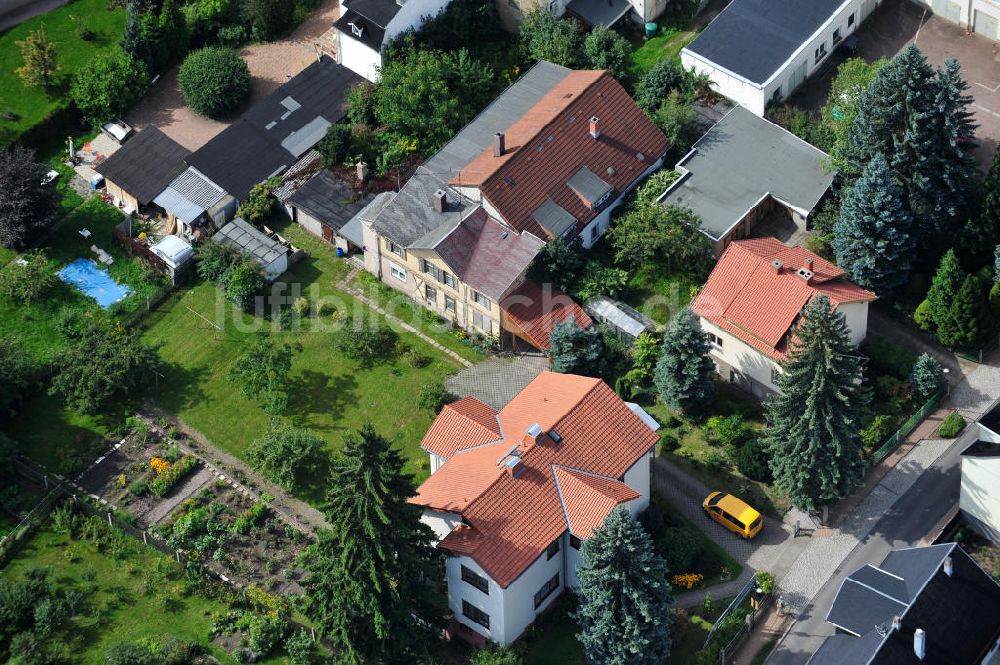 Luftbild Friedrichroda - Wohnhäuser in Friedrichroda in Thüringen