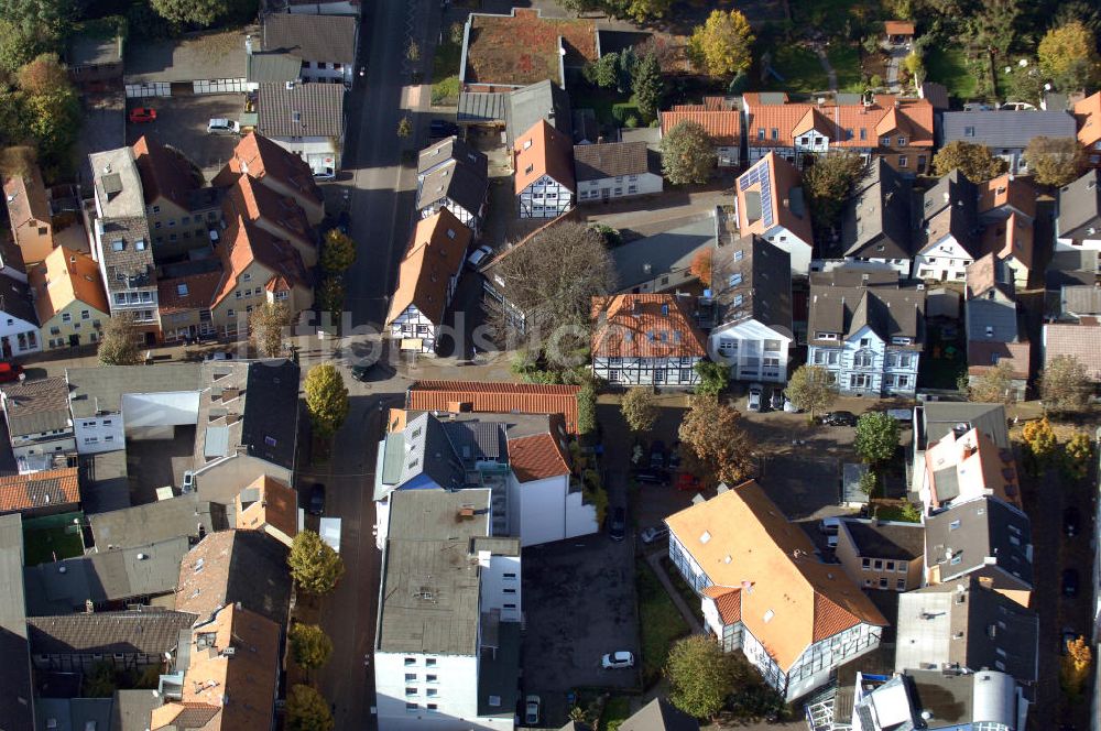 Luftaufnahme Unna - Wohnhäuser an der Gerhart-Hauptmann-Strasse 29 in 59425 Unna