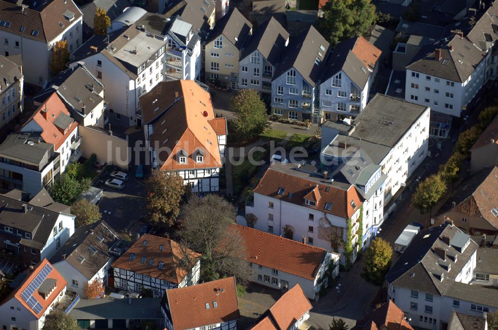 Luftaufnahme Unna - Wohnhäuser an der Gerhart-Hauptmann-Strasse 29 in 59425 Unna