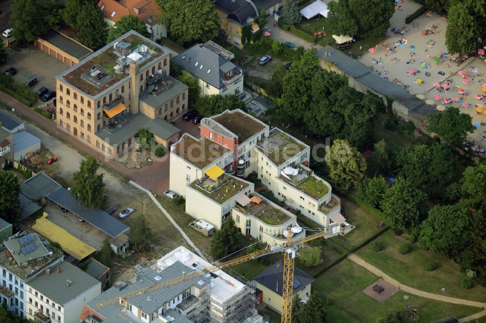 Berlin aus der Vogelperspektive: Wohnhäuser im Ortsteil Friedrichshagen am Müggelsee in Berlin