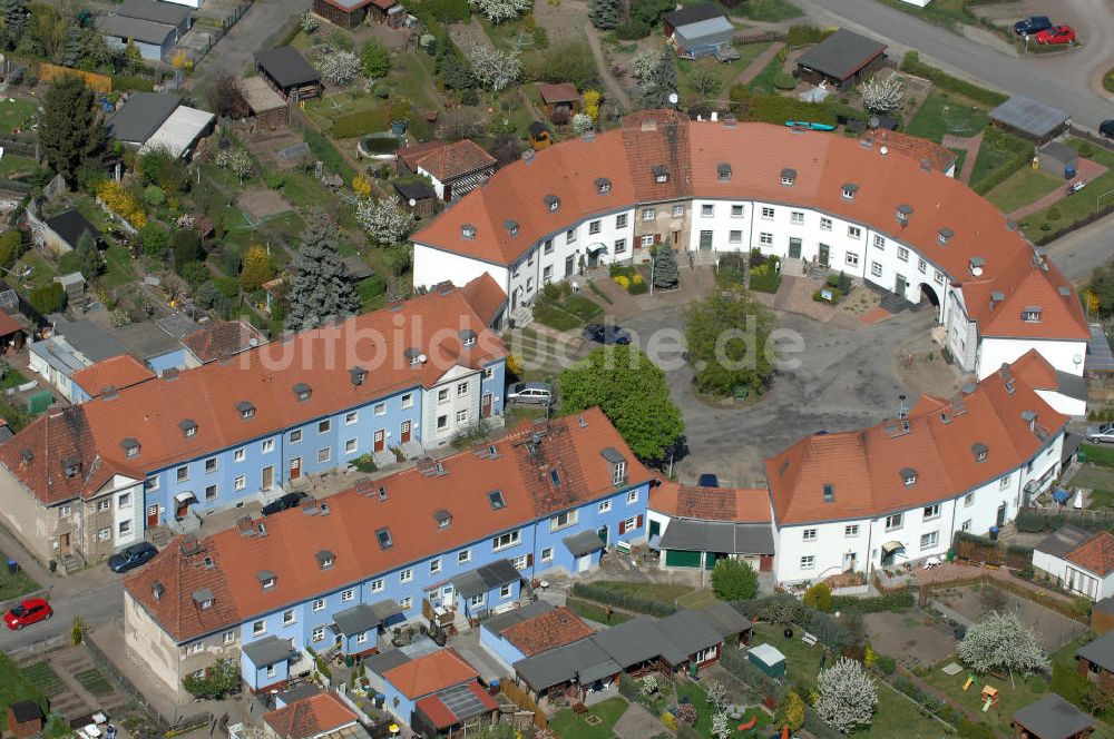 Luftaufnahme Brandenburg an der Havel - Wohnhäuser im Ortsteil Kirchmöser von Brandenburg an der Havel