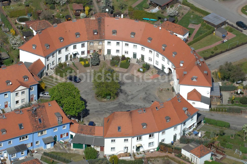 Brandenburg an der Havel aus der Vogelperspektive: Wohnhäuser im Ortsteil Kirchmöser von Brandenburg an der Havel