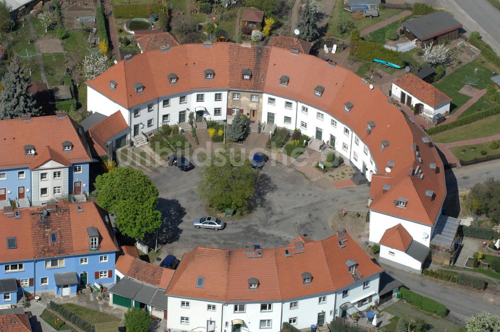 Luftbild Brandenburg an der Havel - Wohnhäuser im Ortsteil Kirchmöser von Brandenburg an der Havel