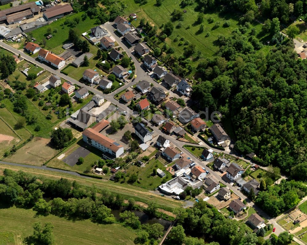 Luftbild Staudernheim - Wohnhäuser in Staudernheim im Bundesland Rheinland-Pfalz