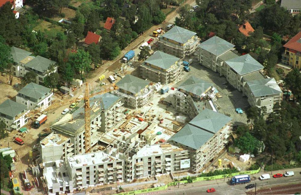 Potsdam-Drewitz aus der Vogelperspektive: Wohnneubau in Potsdam Drewitz.