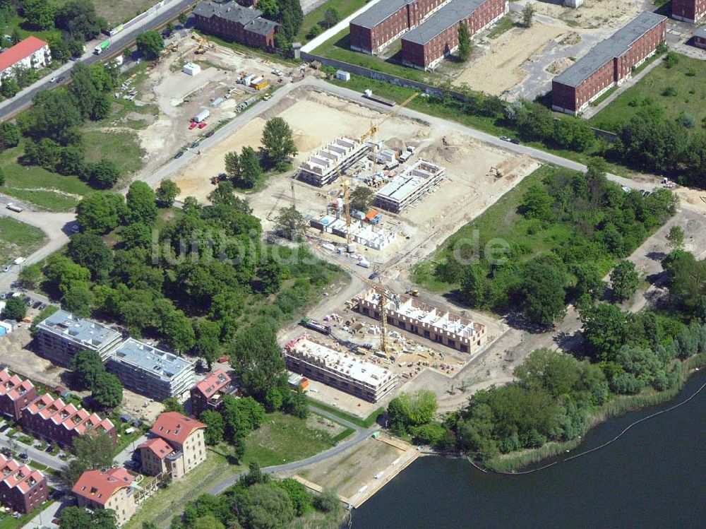 Berlin - Rummelsburg von oben - Wohnneubau an der Rummelsburger Bucht