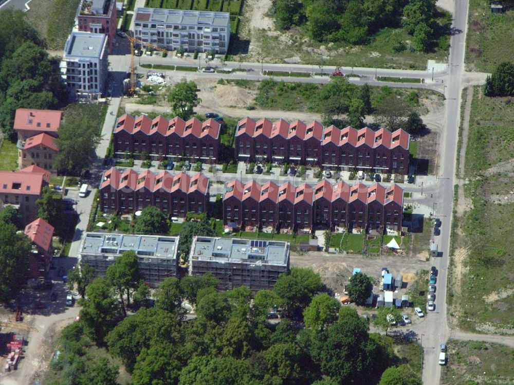 Berlin - Rummelsburg aus der Vogelperspektive: Wohnneubau an der Rummelsburger Bucht