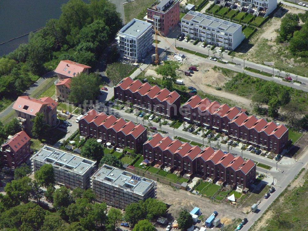 Luftaufnahme Berlin - Rummelsburg - Wohnneubau an der Rummelsburger Bucht