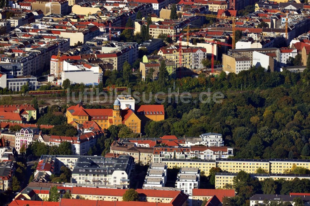 Luftbild Berlin Lichtenberg - Wohnneubau - Siedlung mit Mehrfamilienhäusern an der Möllendorfstraße in Berlin Lichtenberg