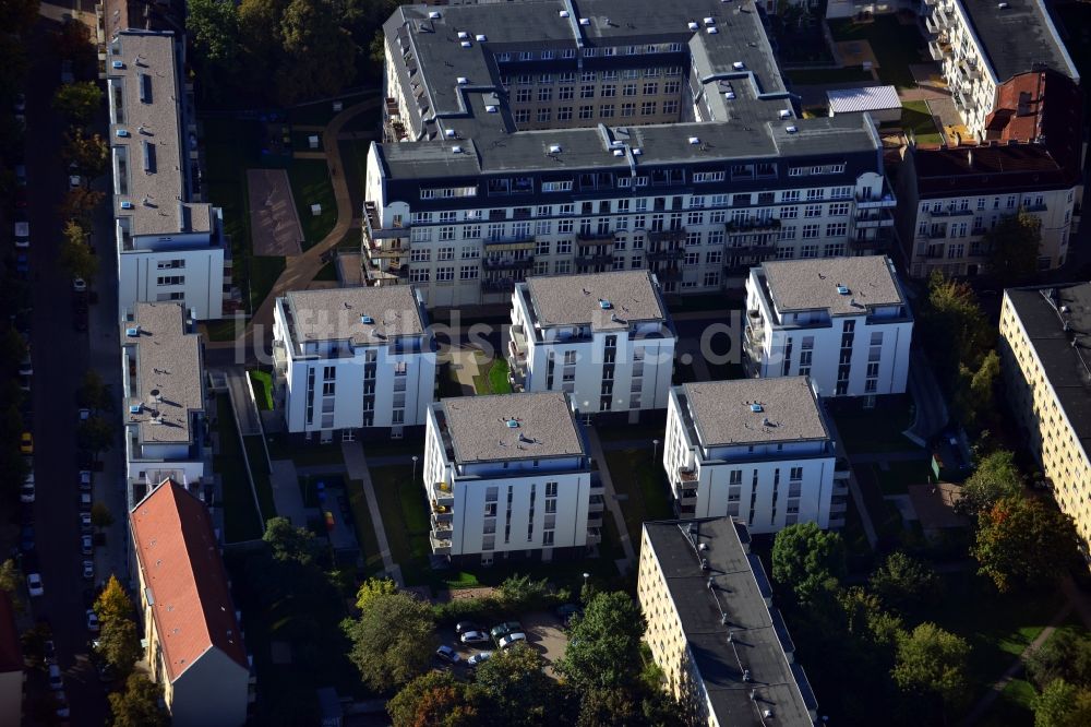 Luftbild Berlin Lichtenberg - Wohnneubau - Siedlung mit Mehrfamilienhäusern an der Möllendorfstraße in Berlin Lichtenberg