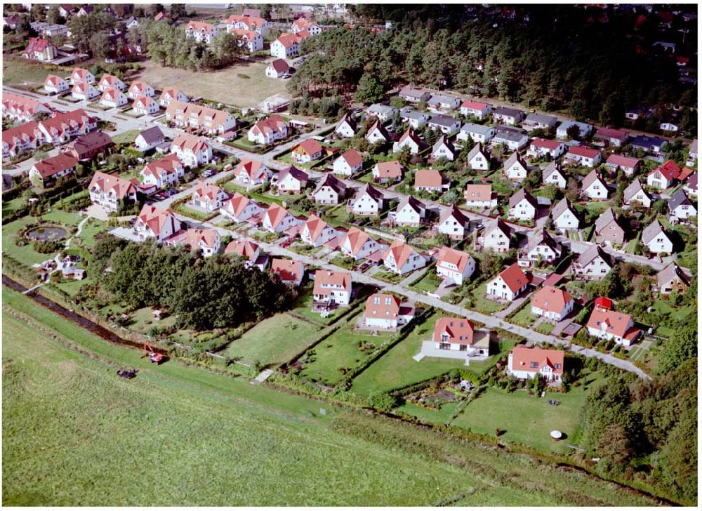 Luftbild Graal-Müritz / Mecklenburg Vorpommern - Wohnneubaugebiet der HAWO KG in Graal - Müritz Mecklenburg Vorpommern