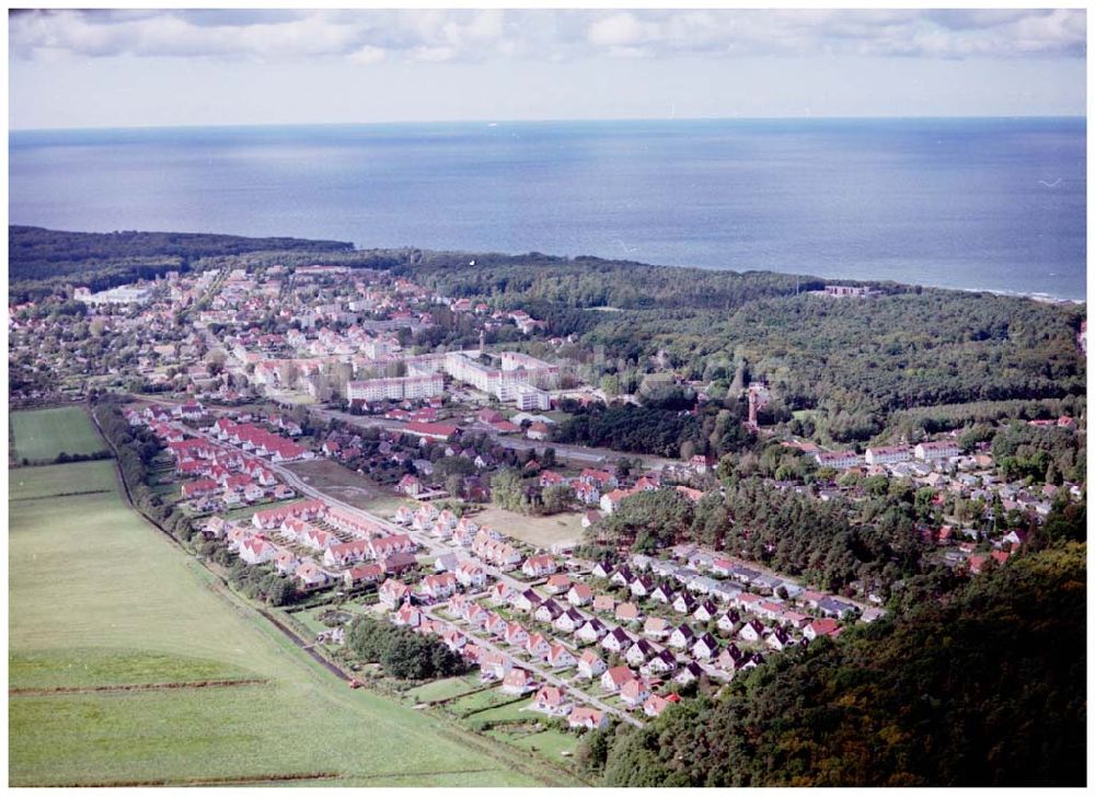 Luftaufnahme Graal-Müritz / Mecklenburg Vorpommern - Wohnneubaugebiet der HAWO KG in Graal - Müritz Mecklenburg Vorpommern / 27.09.02