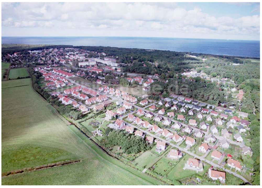 Luftbild Graal-Müritz / Mecklenburg Vorpommern - Wohnneubaugebiet der HAWO KG in Graal - Müritz Mecklenburg Vorpommern / 27.09.02