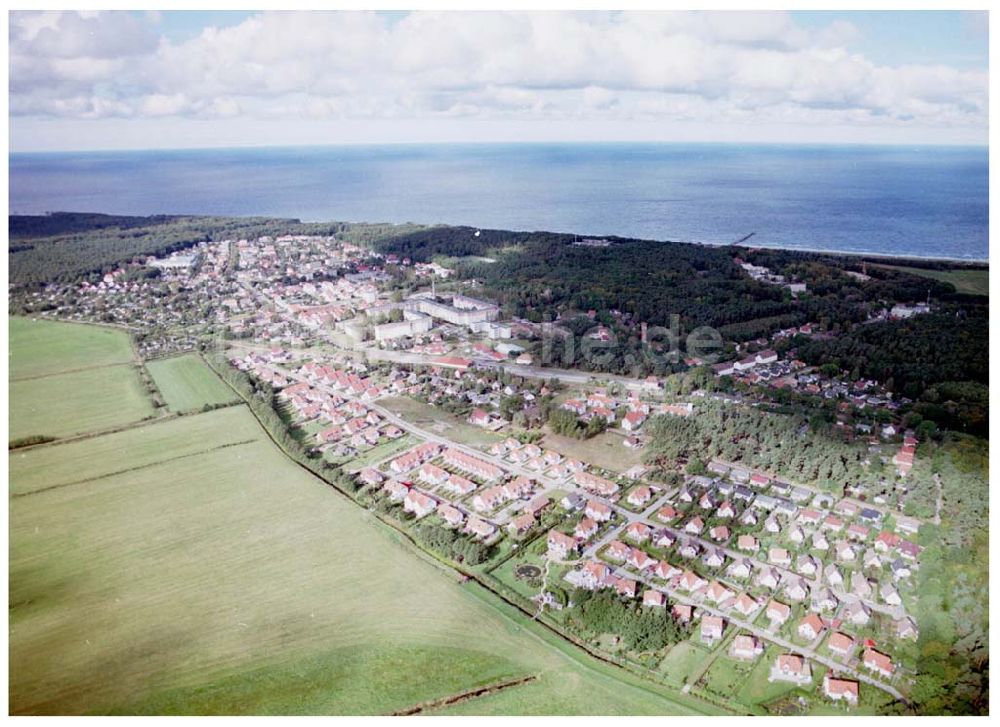 Luftaufnahme Graal-Müritz / Mecklenburg Vorpommern - Wohnneubaugebiet der HAWO KG in Graal - Müritz Mecklenburg Vorpommern / 27.09.02