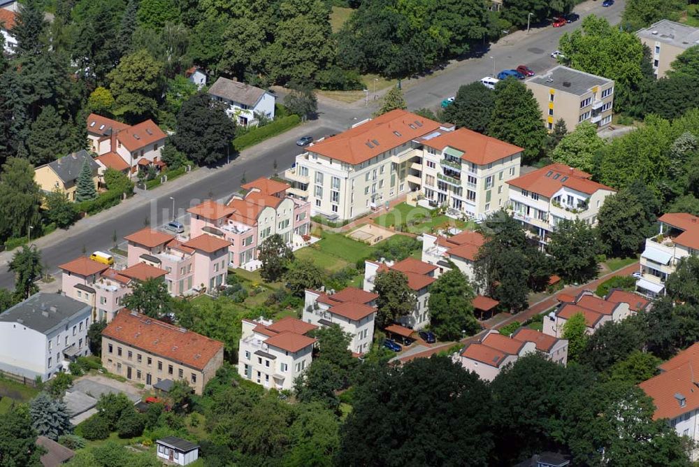 Luftaufnahme Berlin - Wohnneubaugebiet Am Konsulat in Berlin-Pankow